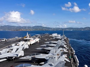 ABD&rsquo;nin USS Gerald R. Ford u&ccedil;ak gemisi Girit&rsquo;e geldi