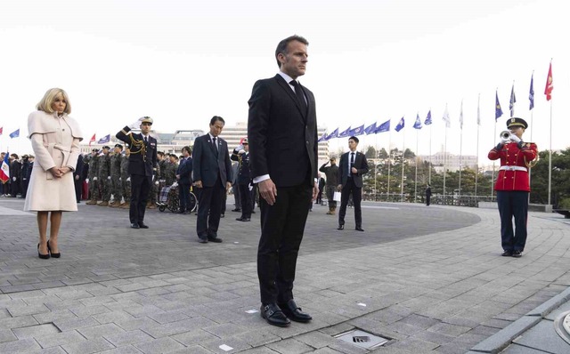 Macron: H&uuml;rm&uuml;z Boğazı askeri operasyonla a&ccedil;ılmaz, G&ouml;rsel 1