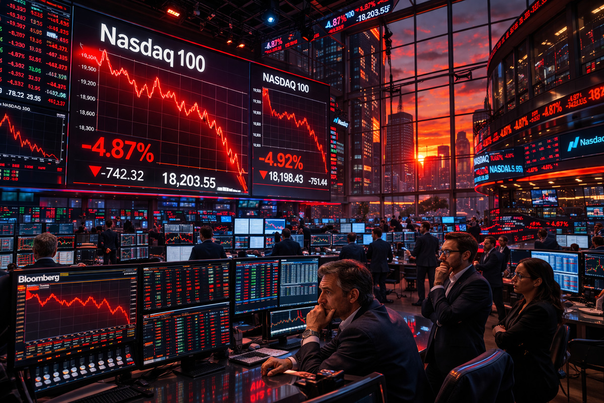 Nasdaq 100 neden düşüyor: 2 trilyon dolar silindi, Görsel 1