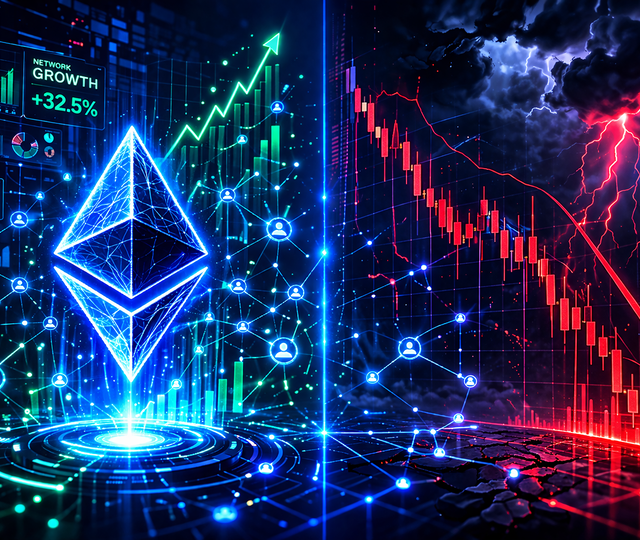 Ethereum rekor kırdı ama fiyatı neden d&uuml;ş&uuml;yor