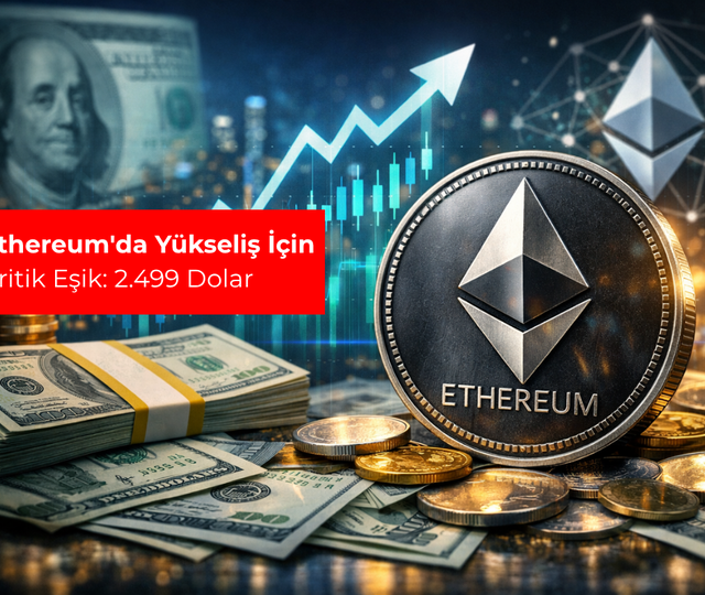Ethereum'da y&uuml;kseliş i&ccedil;in kritik eşik: 2.499 dolar