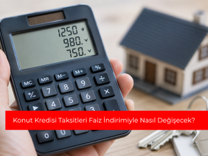 Konut kredisi taksitleri faiz indirimiyle nasıl değişecek?