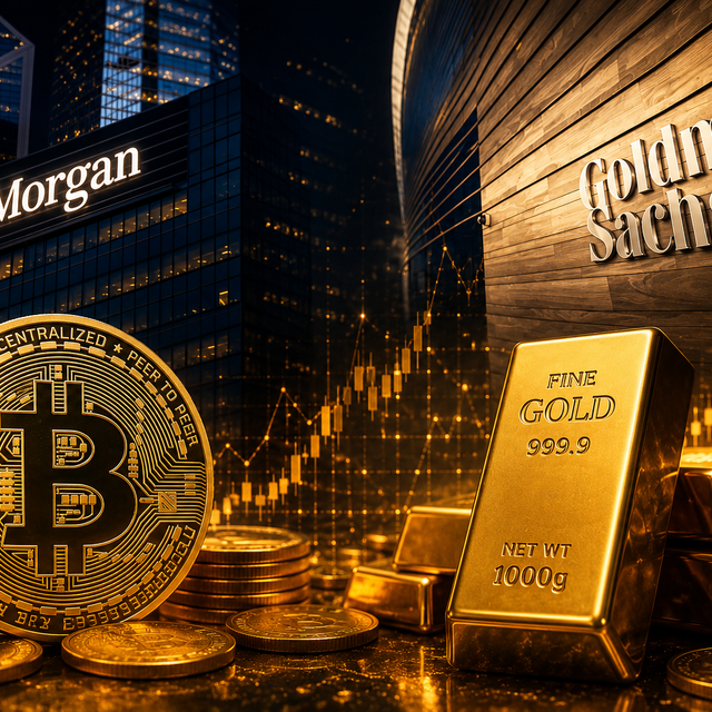 ABD'li iki dev bankada yol ayrımı: Altın mı Bitcoin mi?
