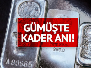 G&uuml;m&uuml;ş kritik eşikte: Analistler b&uuml;y&uuml;k bir kırılma bekliyor