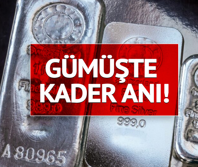 G&uuml;m&uuml;ş kritik eşikte: Analistler b&uuml;y&uuml;k bir kırılma bekliyor