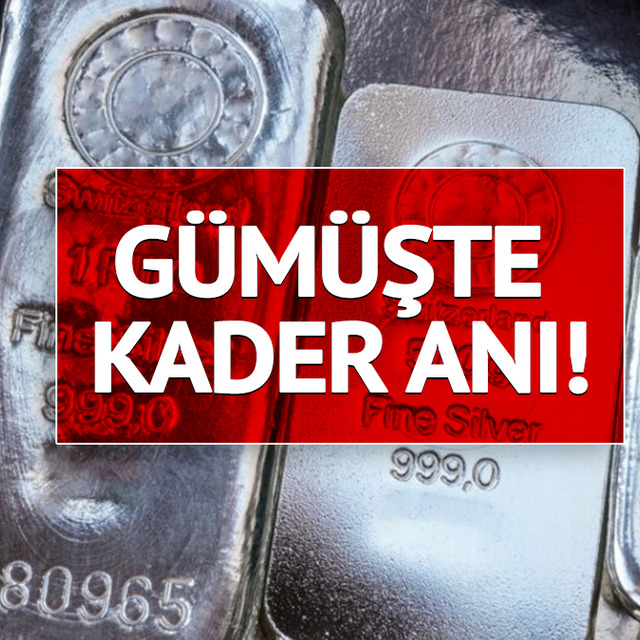 G&uuml;m&uuml;ş kritik eşikte: Analistler b&uuml;y&uuml;k bir kırılma bekliyor