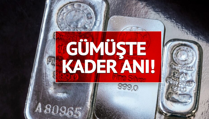 G&uuml;m&uuml;ş kritik eşikte: Analistler b&uuml;y&uuml;k bir kırılma bekliyor