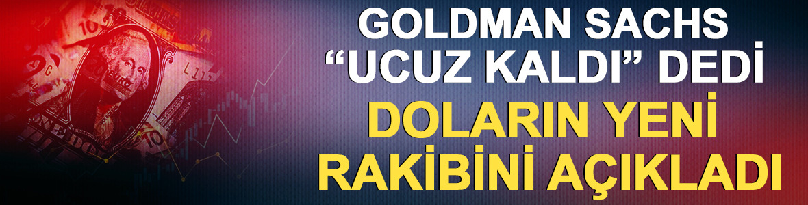 Goldman Sachs "Ucuz kaldı" diyerek doların yeni rakibini a&ccedil;ıkladı