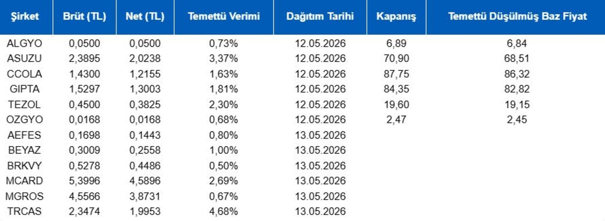 Piyasanın nabzı: Borsa İstanbul ve k&uuml;resel piyasalarda g&uuml;n başlarken (12 Mayıs), G&ouml;rsel 2