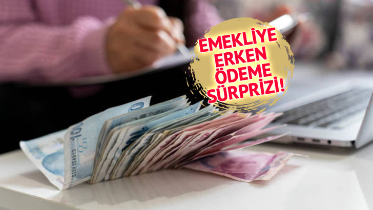 Emekliye &ccedil;ifte &ouml;deme! Maaş ve ikramiye aynı anda yatacak