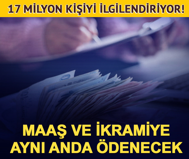 Emekliye &ccedil;ifte &ouml;deme! Maaş ve ikramiye aynı anda yatacak