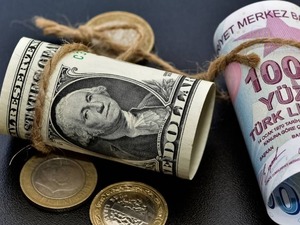 Dev banka dolar/TL'de 55 rotasını &ccedil;izdi