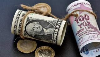 Dev banka dolar/TL'de 55 rotasını &ccedil;izdi