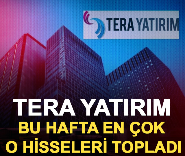 Tera Yatırım bu hafta en &ccedil;ok o hisseleri topladı (11-15 Mayıs 2026)