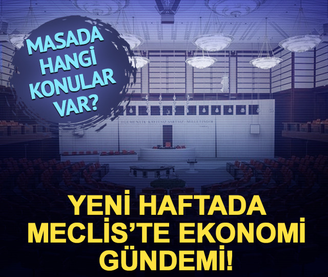 Yeni haftada Meclis'te vergi paketi g&ouml;r&uuml;ş&uuml;lecek! Şirketlere 72 ay &ouml;deme kolaylığı