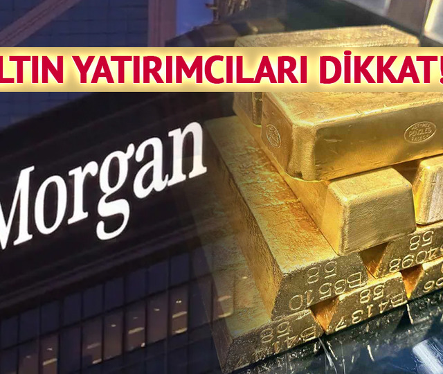 J.P. Morgan altın tahminini 5 bin 243 dolara d&uuml;ş&uuml;rd&uuml;