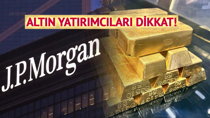 "Kelepir altın" d&ouml;nemi mi başlıyor? J.P. Morgan altın tahminini d&uuml;ş&uuml;rd&uuml;