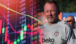 Beşiktaş'ta Sergen Yal&ccedil;ın d&ouml;nemi bitti: BJKAS hisselerinde d&uuml;ş&uuml;ş devam etti