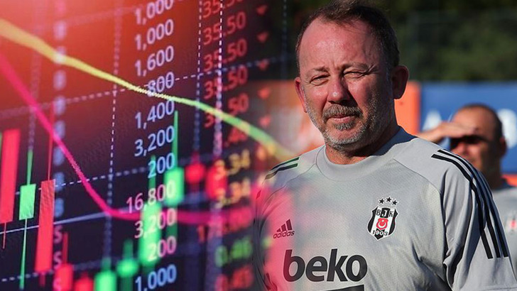 Beşiktaş'ta Sergen Yal&ccedil;ın d&ouml;nemi bitti: BJKAS hisselerinde d&uuml;ş&uuml;ş devam etti