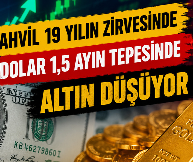 Altındaki d&uuml;ş&uuml;ş&uuml;n nedeni ortaya &ccedil;ıktı: Tahviller 19 yılın, dolar 1,5 ayın zirvesinde