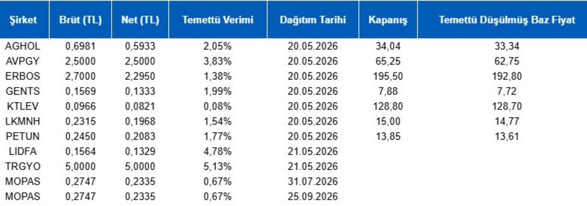 Piyasanın nabzı: Borsa İstanbul ve k&uuml;resel piyasalarda g&uuml;n başlarken (20 Mayıs), G&ouml;rsel 1