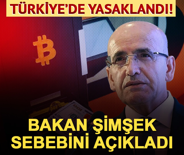 Bakan Şimşek: "T&uuml;rkiye'de kripto ATM'leri yasaklandı" İşte sebebi