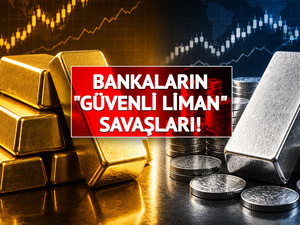 Altın mı g&uuml;m&uuml;ş m&uuml;? Wall Street devleri safını se&ccedil;ti, hedefler u&ccedil;uştu!