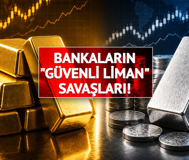 Altın mı g&uuml;m&uuml;ş m&uuml;? Wall Street devleri safını se&ccedil;ti, hedefler u&ccedil;uştu!