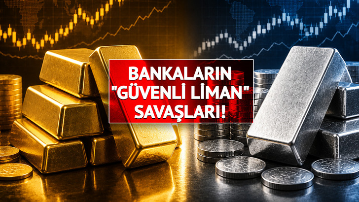 Altın mı g&uuml;m&uuml;ş m&uuml;? Wall Street devleri safını se&ccedil;ti, hedefler u&ccedil;uştu!