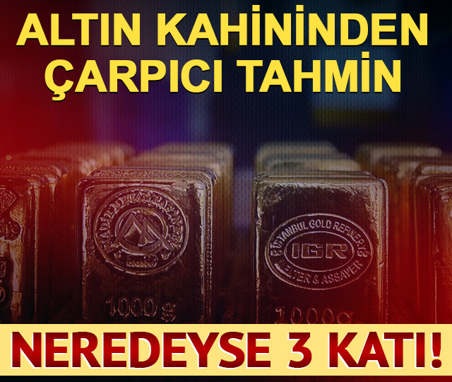 &Ouml;nce 4 bin sonra 10 bin dolar! Altın kahininden &ccedil;arpıcı tahmin