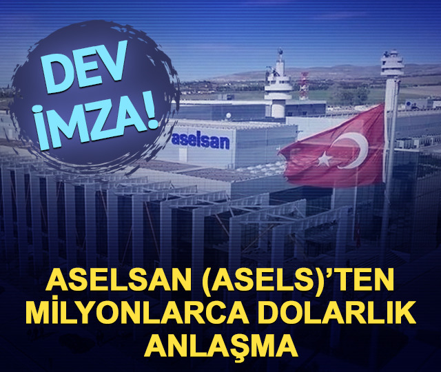 Aselsan'dan 469,9 milyon dolarlık dev anlaşma