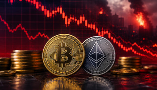 Bitcoin'de sert düşüş! Ethereum'da kayıp %4'ü aştı