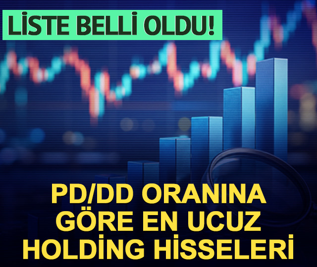PD/DD oranına g&ouml;re en ucuz holding hisseleri