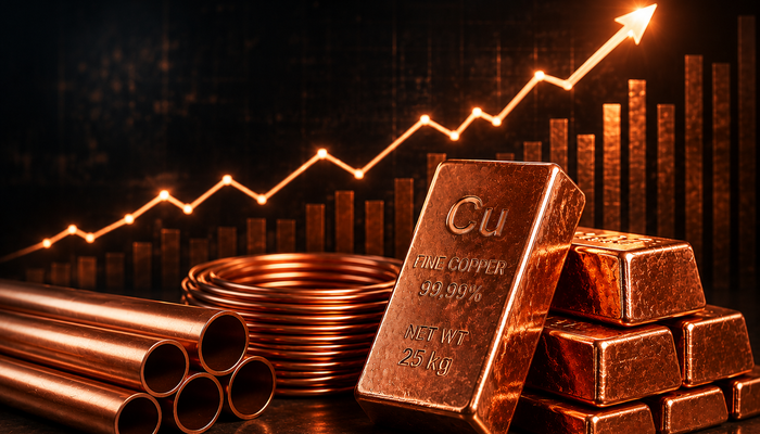 Kızıl metalde fren yok: Dev bankalar yeni zirve bekliyor