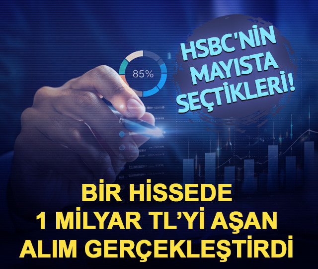 HSBC'nin mayısta se&ccedil;tikleri! SASA'da 1 milyar TL'yi aşan alım
