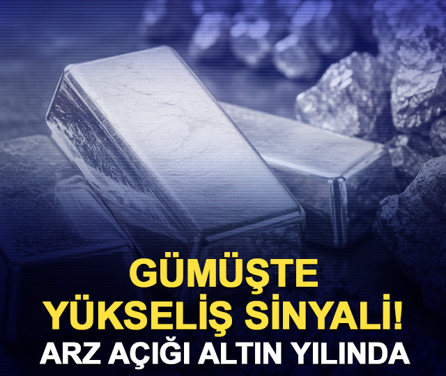 Gümüşte yükseliş sinyali! Arz açığı 46,3 milyon onsa ulaşabilir