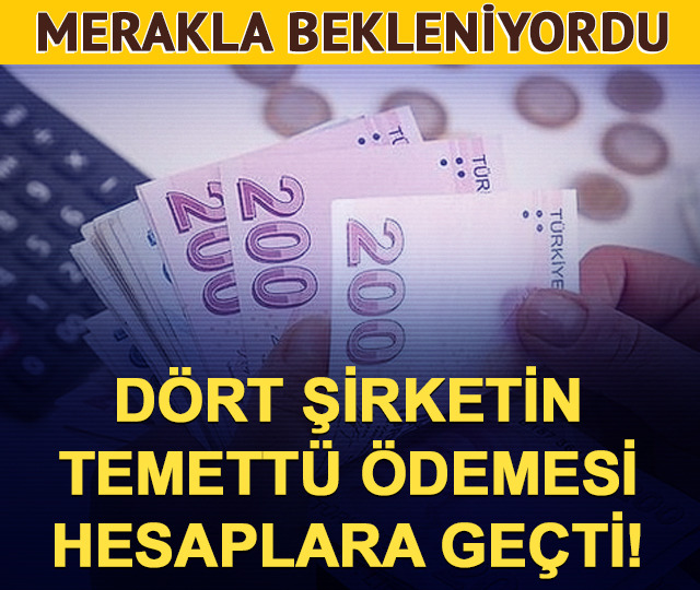 Haziranın ilk temettü ödemeleri hesaplara yansıdı!