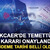 KCAER'de temett&uuml; kararı onaylandı: &Ouml;deme tarihi belli oldu
