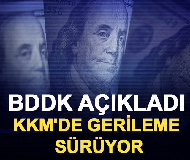 BDDK a&ccedil;ıkladı: KKM'de gerileme s&uuml;r&uuml;yor