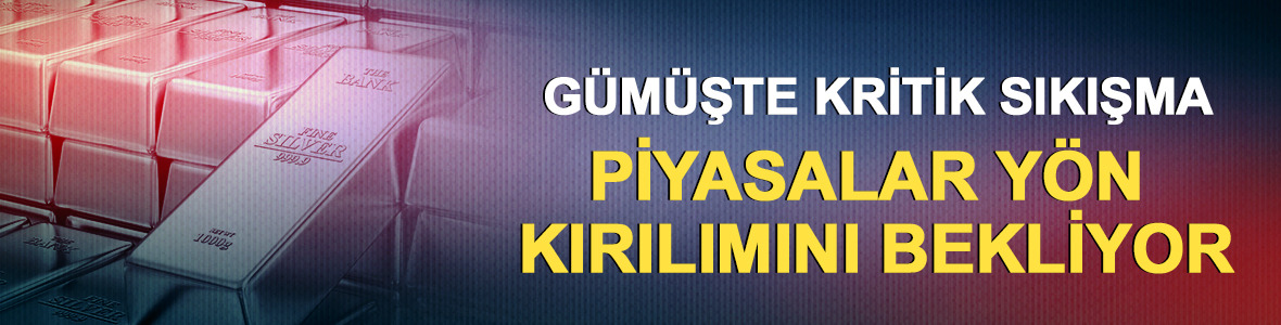 G&uuml;m&uuml;şte kritik sıkışma: Piyasalar y&ouml;n kırılımını bekliyor