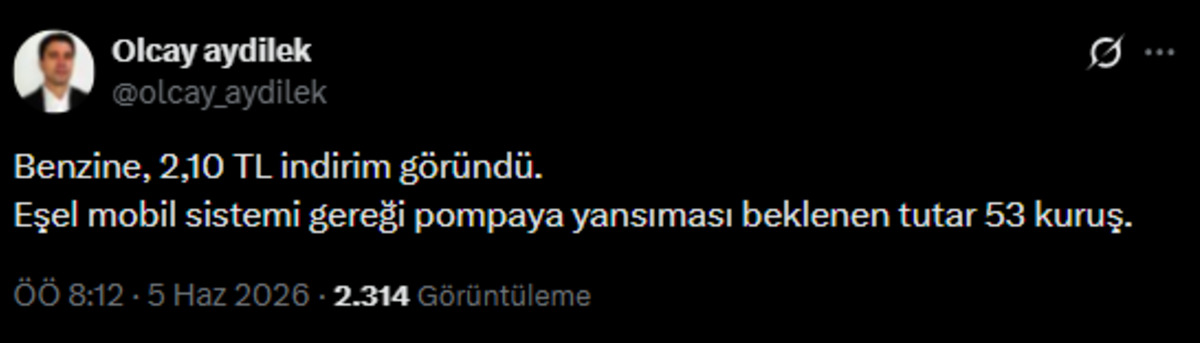 Ara&ccedil; sahiplerine m&uuml;jde: Benzine indirim geliyor, G&ouml;rsel 1