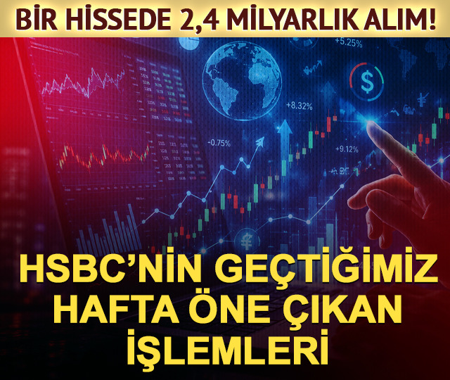 ASTOR'dan aldı SASA'dan sattı! HSBC'nin &ouml;ne &ccedil;ıkan hisse işlemleri