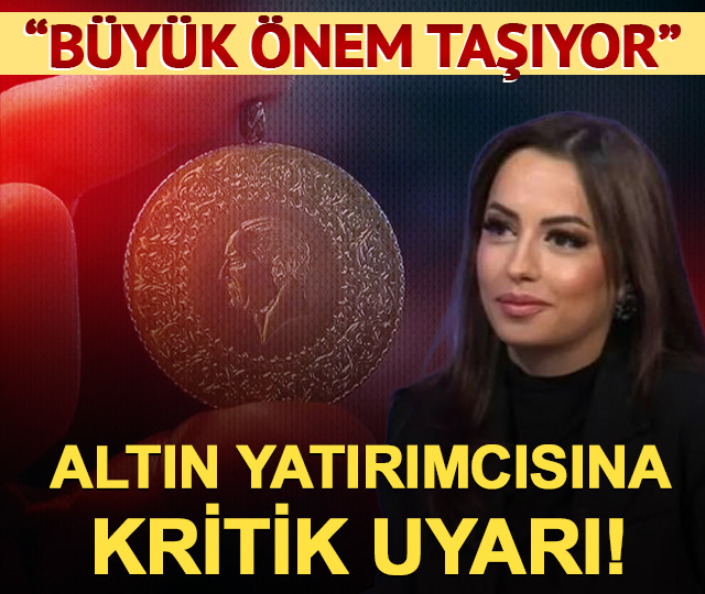 'Büyük önem taşıyor' altın yatırımcısına 'Kademeli alım' uyarısı