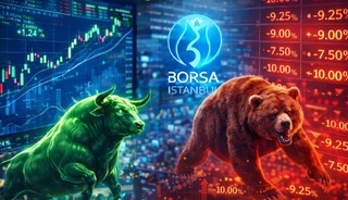 Borsada yükselen ve düşen ilk 5 hisse belli oldu