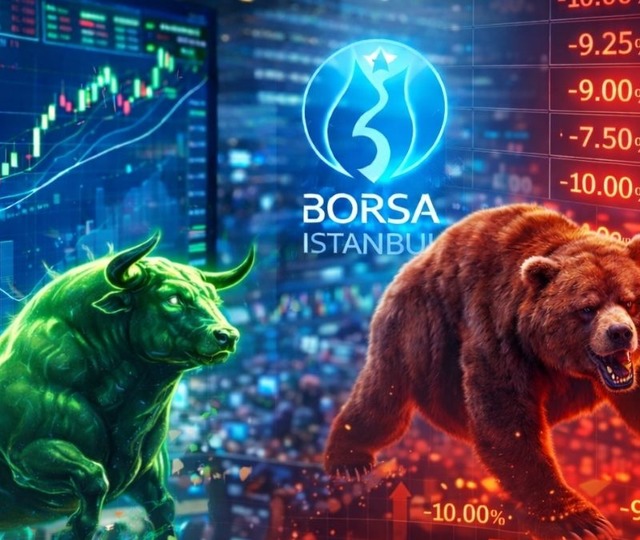 Borsada y&uuml;kselen ve d&uuml;şen ilk 5 hisse belli oldu