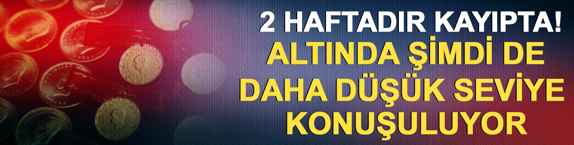 Altında şimdi de daha d&uuml;ş&uuml;k seviye konuşuluyor!