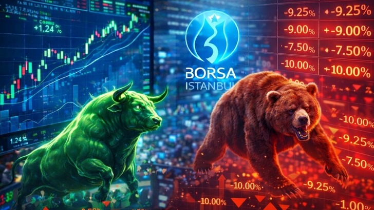 BIST 100'de pozitif seyir: İşte borsada y&uuml;kselen ve d&uuml;şen hisseler 