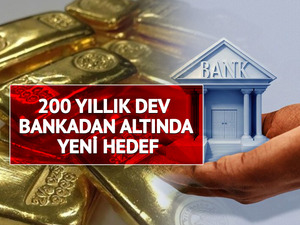 Altında ibre yeniden yukarı d&ouml;nd&uuml;: Finans devi hem tarih hem de rakam verdi
