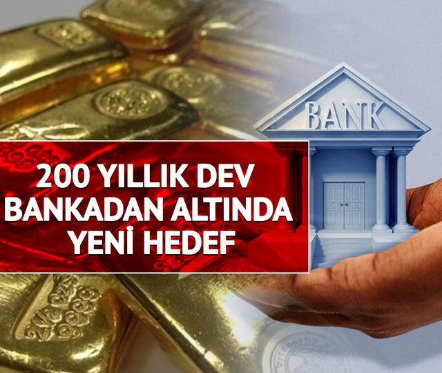 Altında ibre yeniden yukarı d&ouml;nd&uuml;: Finans devi hem tarih hem de rakam verdi