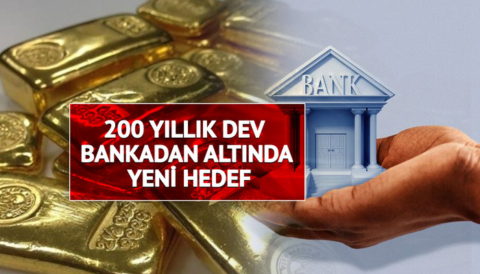 Altında ibre yeniden yukarı d&ouml;nd&uuml;: Finans devi hem tarih hem de rakam verdi
